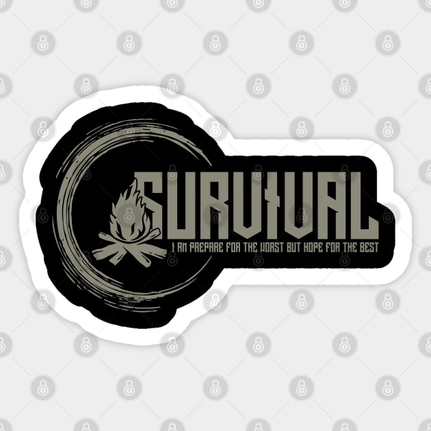 Survival Sticker by Insomnia_Project